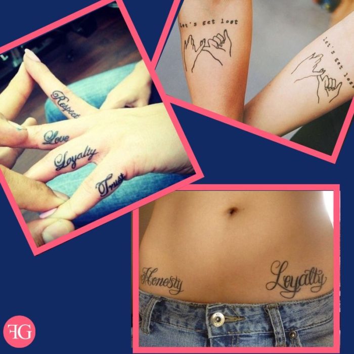 loyalty tattoos for girls