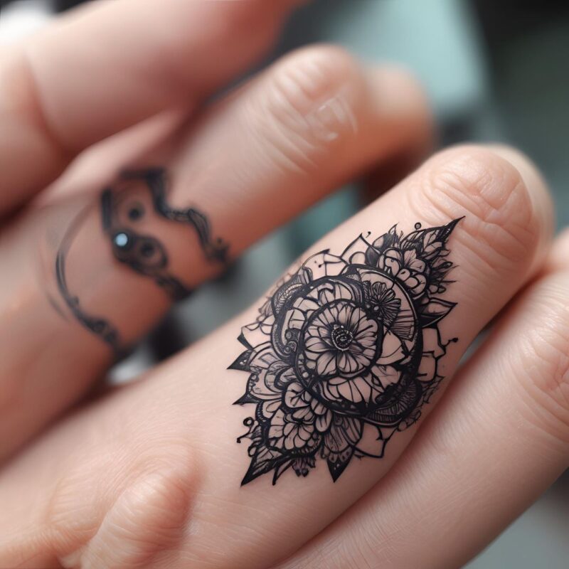 Finger Tattoo Design Latest