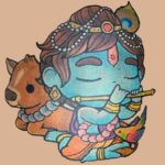 Shri-Krishna-Tattoo-with-Cow