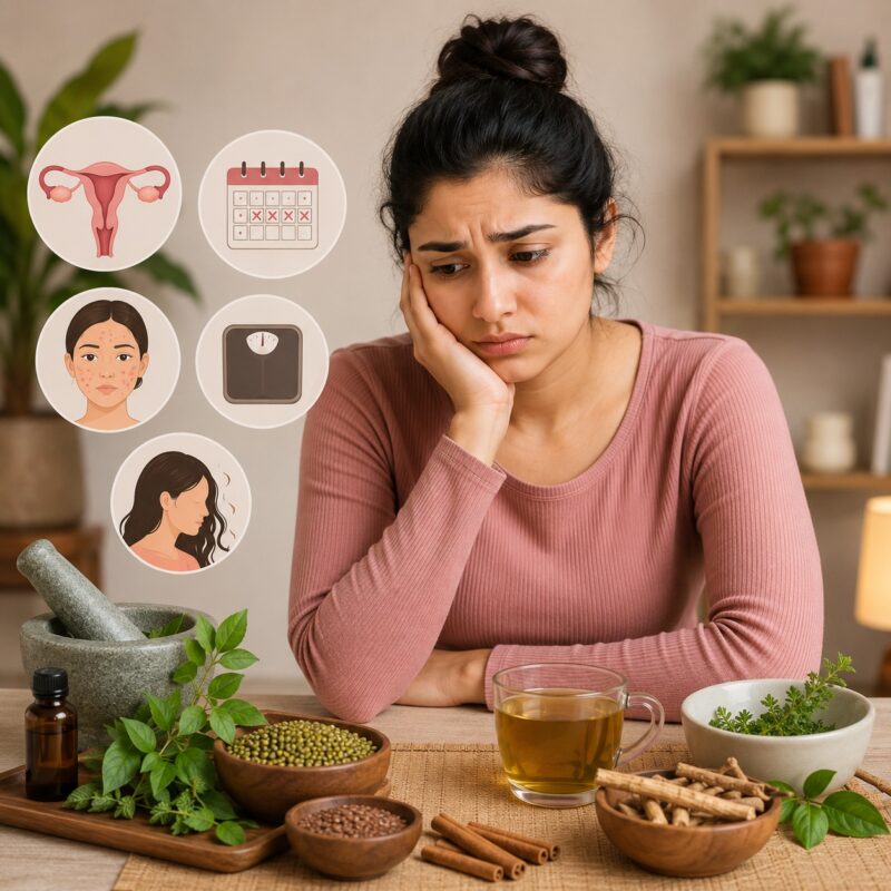 10 Ayurvedic Remedies for PMOS Management in Women
